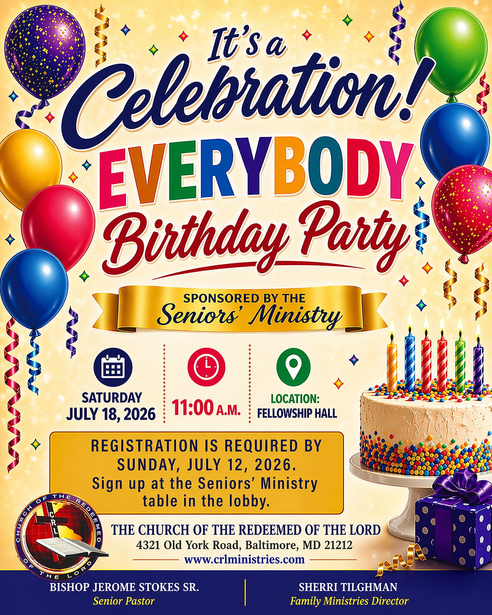 EVERYBODY Birthday Party!