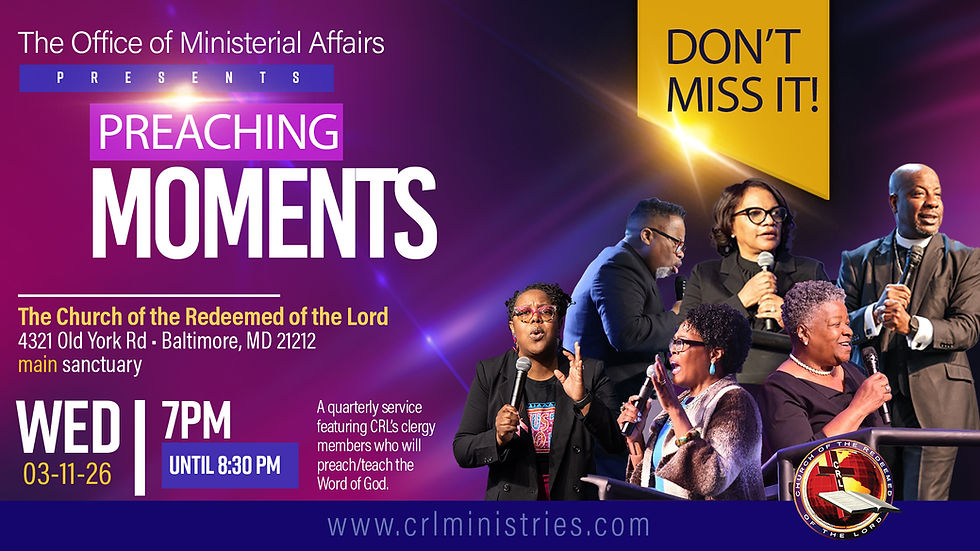 Preaching Moments