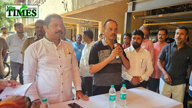 MLA Mangesh Kudalkar Vows to Tackle Road and Traffic Issues; Temple Construction set to Begin Soon in Veena Serenity Society, Sahakar Nagar, Chembur