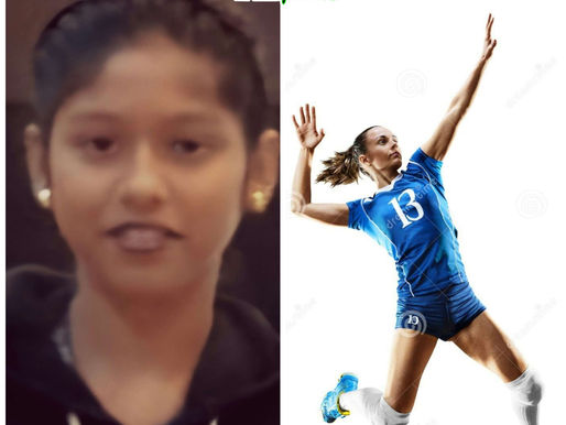 ممبئی: ڈی ایس او والی بال انڈر 14 لڑکیوں کے گروپ میں امینہ واڈکر کا ممبئی ڈویژنل ٹرائلز کے لیے انتخاب