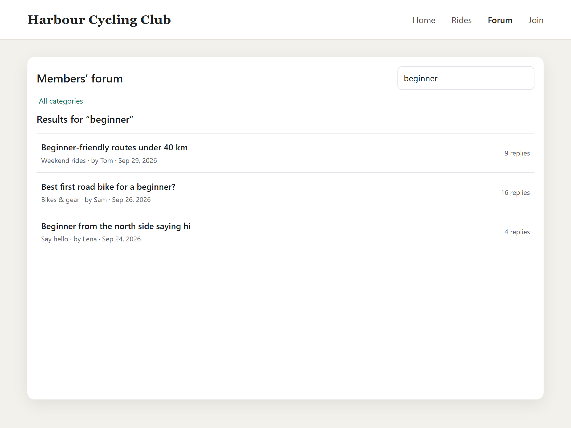 Classic Forum screenshot 4