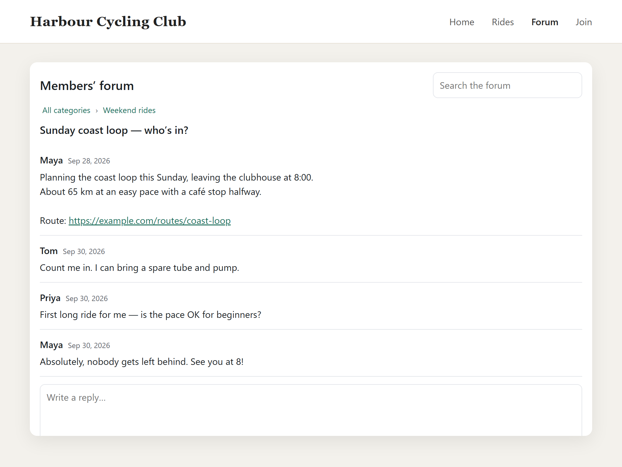 Classic Forum screenshot 3