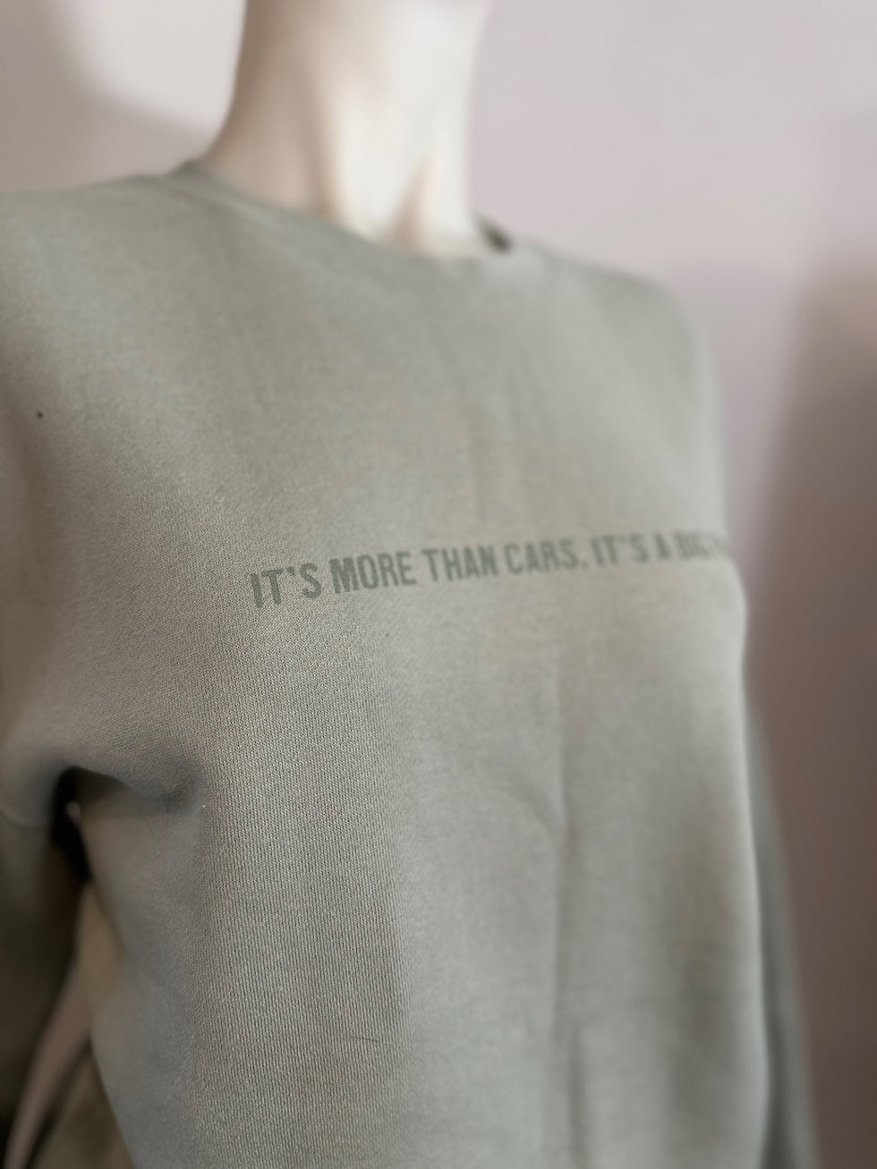 Miniature : Crewneck sauge - More than cars