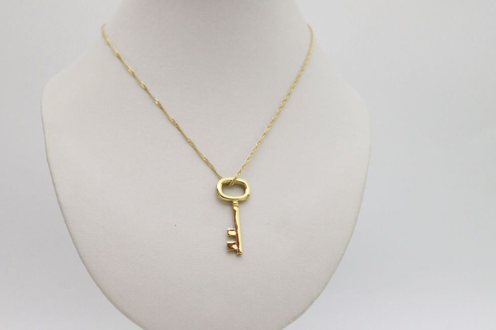 Miniatura: Collar llave grande