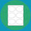 Thumbnail: Printable Product Oval Labels (White) - 3 7/8" x 2 3/4"