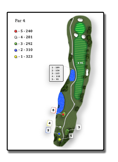 3D Course Map Segment