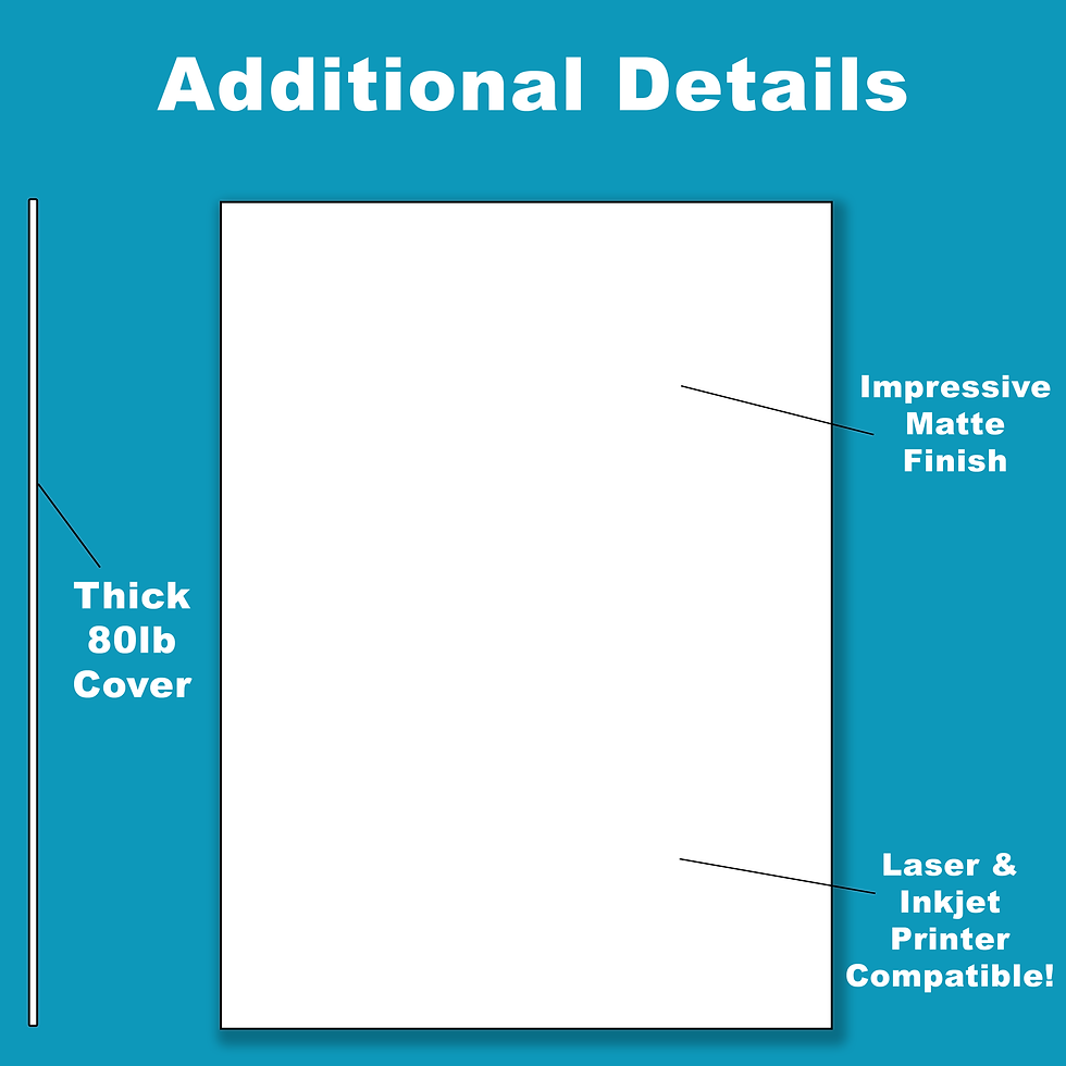Thumbnail: Promotional Postcard Cardstock - (4" x 6") - Thick