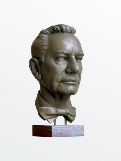 Busto em bronze de Frederio Gerling Júnior. Foi um maestro e compositor brasileiro.