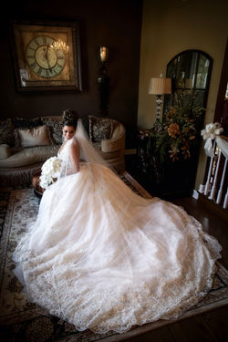 Dramatic Bride Portrait: Window Light