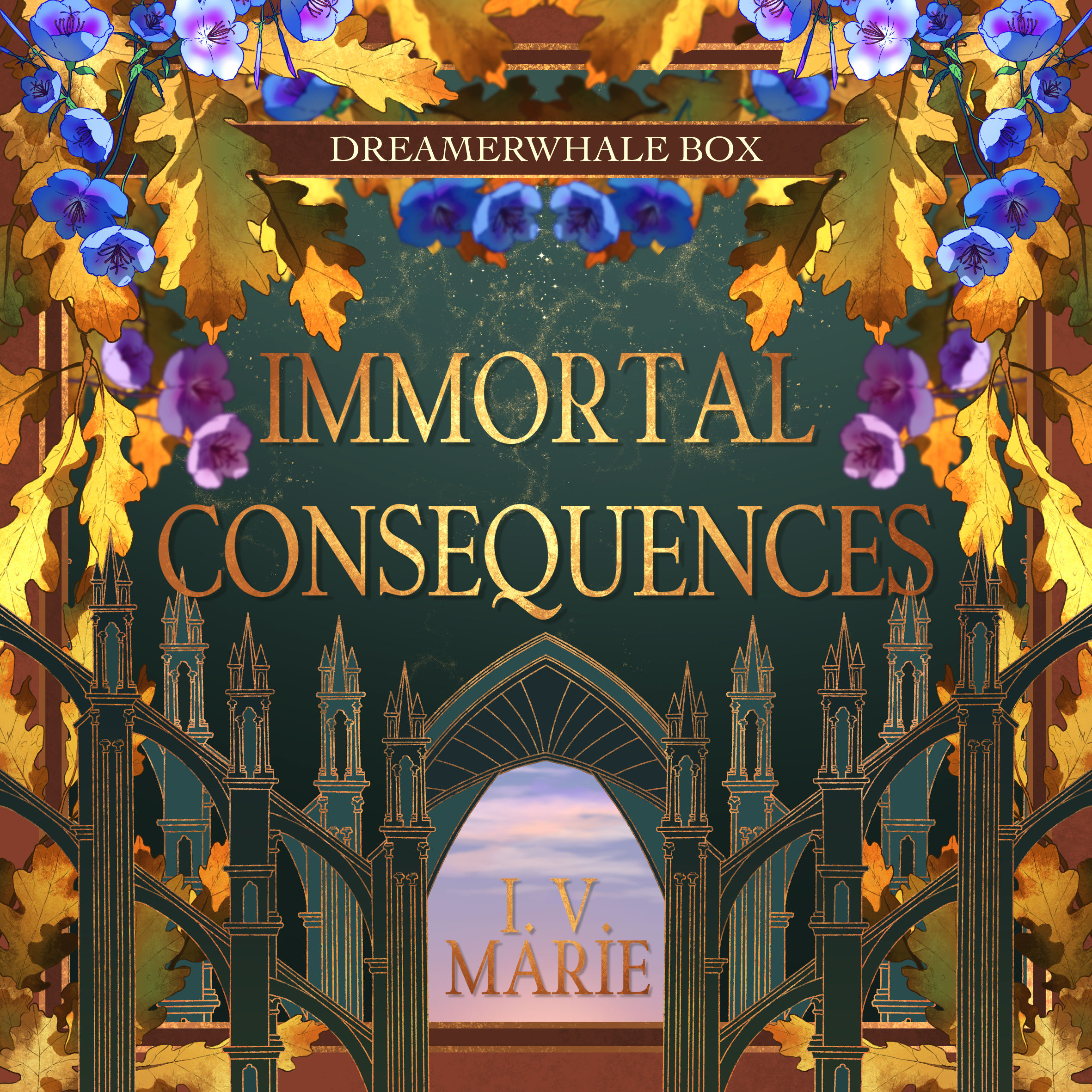 IMMORTAL CONSEQUENCES: BOOK + OVERLAY SET + BOOKMARK + HAND-SIGNED BOOKPLATE