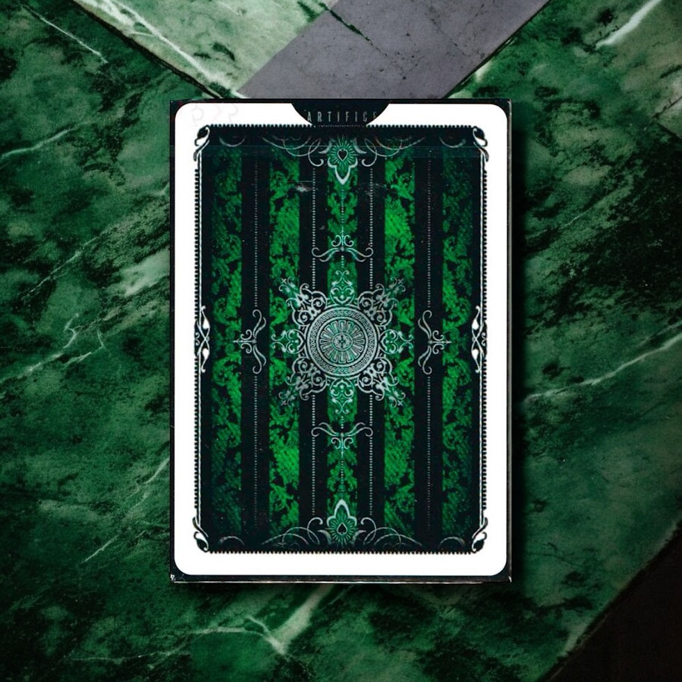 Thumbnail: Artifice V2 (Green) Playing Cards