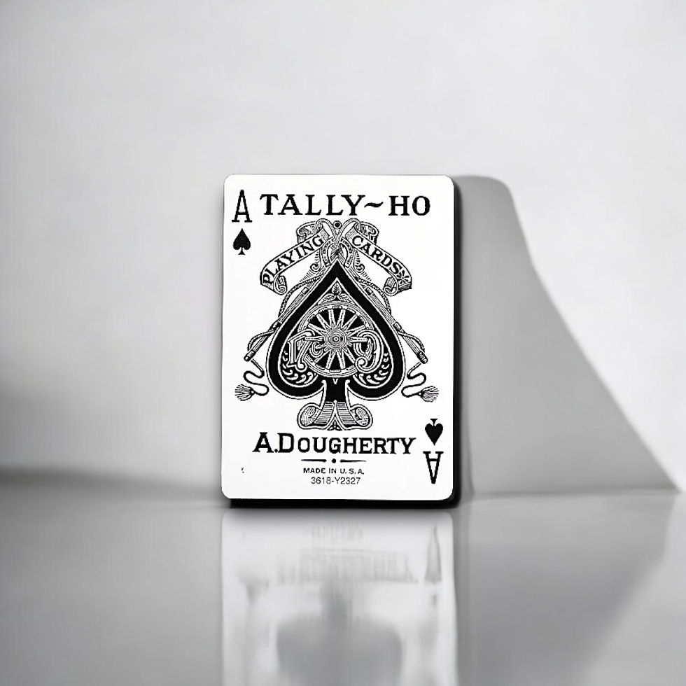 Thumbnail: Tally Ho Playing Cards: Circle Back (Blue)