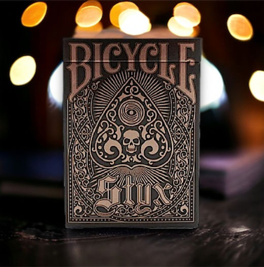 Bicycle Styx Playing Cards Brown Bronze Immortalplayingcards