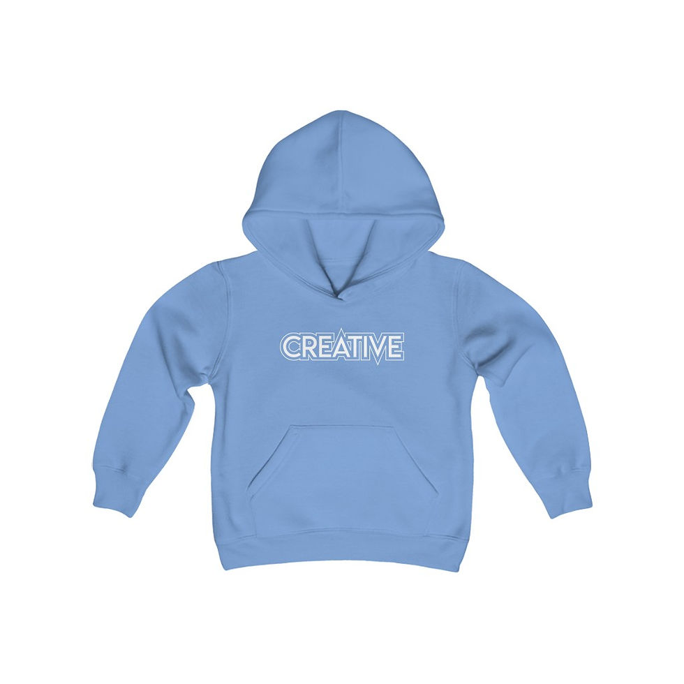Thumbnail: Youth Creative Vibe Hooded Sweatshirt