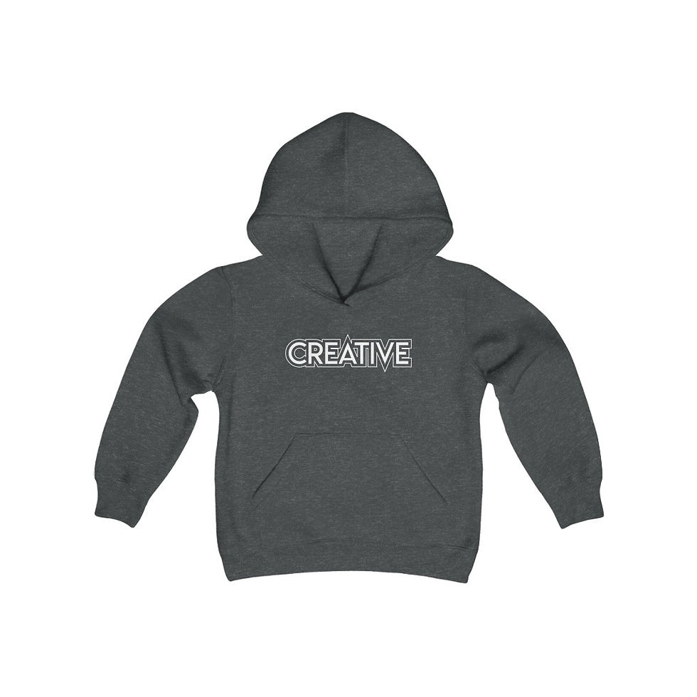 Thumbnail: Youth Creative Vibe Hooded Sweatshirt
