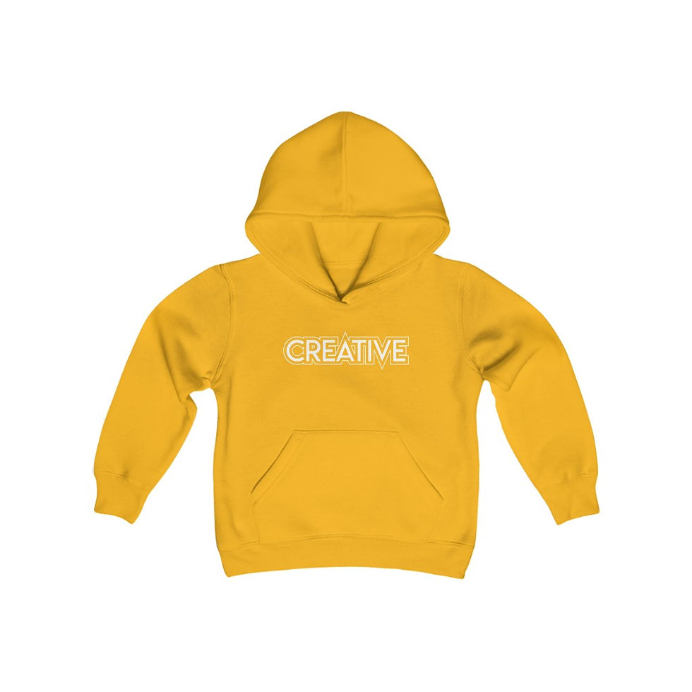 Thumbnail: Youth Creative Vibe Hooded Sweatshirt