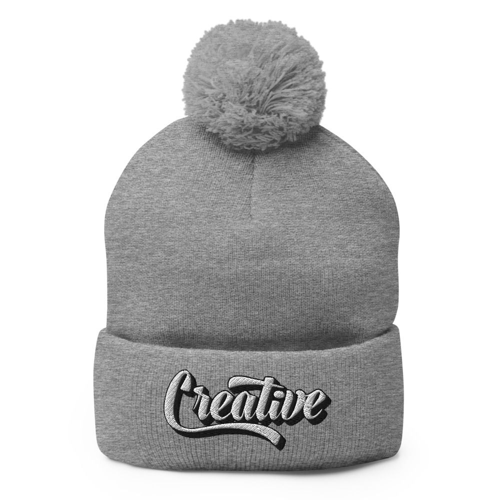 Classic Creative Pom-Pom Beanie