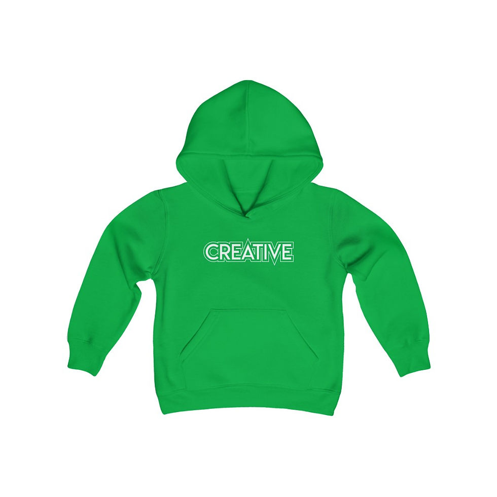 Thumbnail: Youth Creative Vibe Hooded Sweatshirt