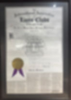 Charter certificate Lions Aastha