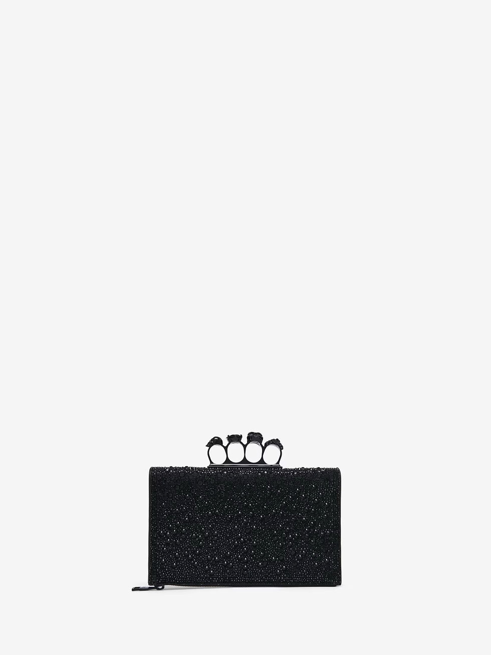 Knuckle Flat Pouch in Black