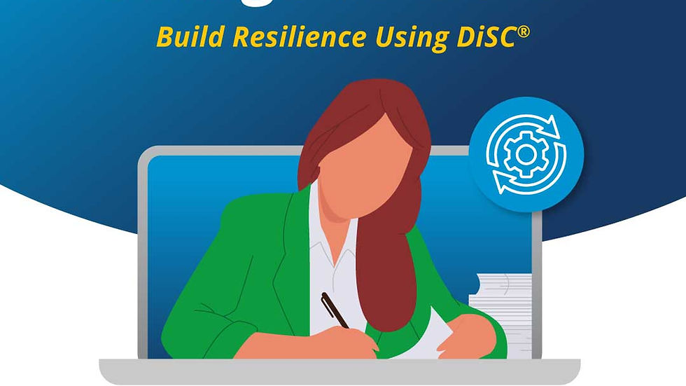 Cartoon image of a woman with a background of a laptop