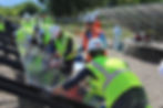 GRID staff installing solar panels. Only 72 million of the 1 billion allocated to the program over a decade were used for installations based on their own reporting.
