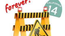 Will the 14 Freeway Construction Ever End? Asking For a Friend...