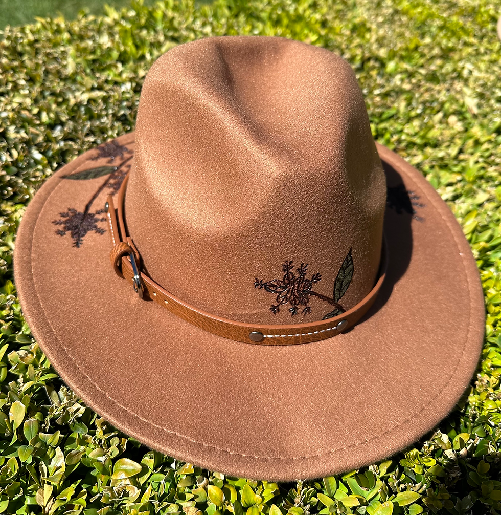 Tan Fedora