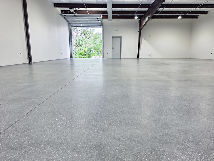 Polished concrete warehouse sarasota fl