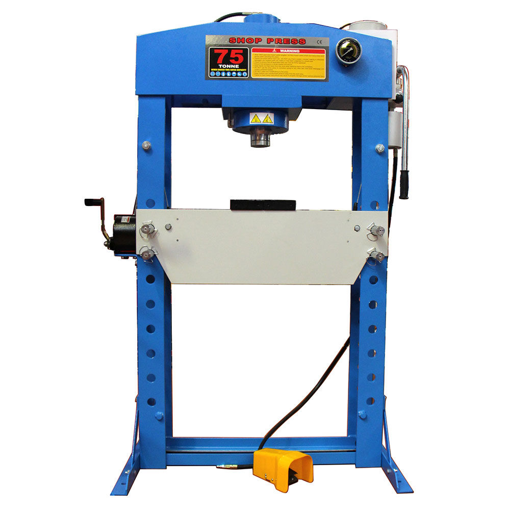 Hydraulic Press - 75t, With Pedal