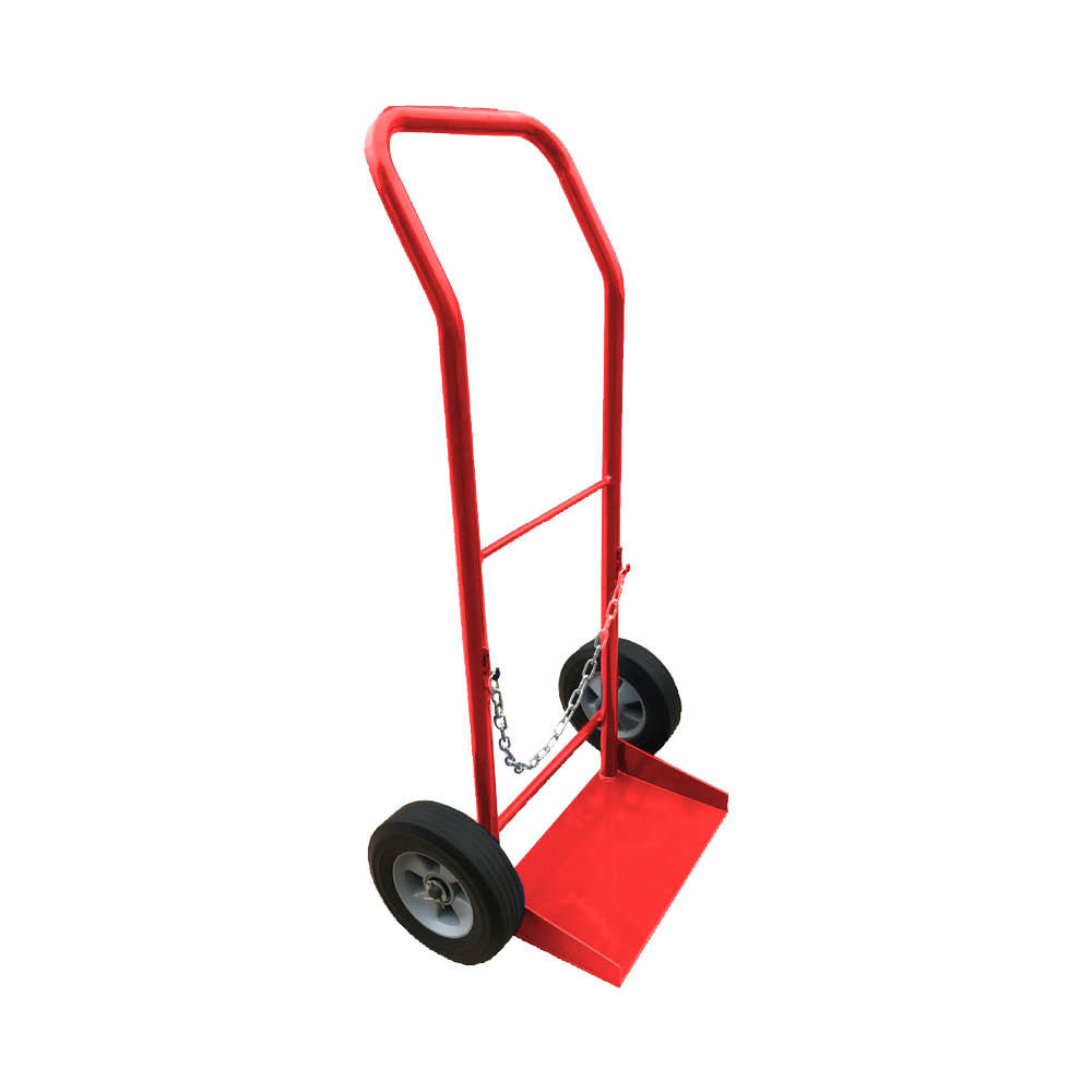 Gas Cylinder Trolley – Size D, Solid Wheels