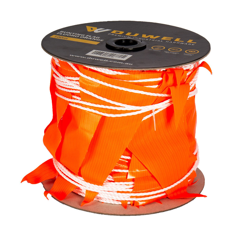 Bunting - Orange, 100m