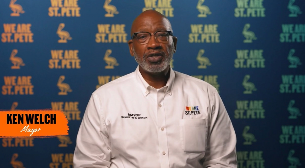 Mayor Ken Welch encourages voting in new video (Screengrab/City of St. Pete)  
