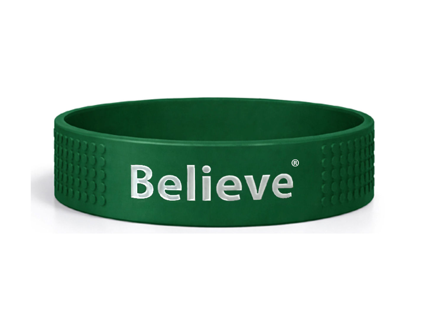 Believe® Sensory TURF EDITION Motivational Wristband with Raised Calming Bumps