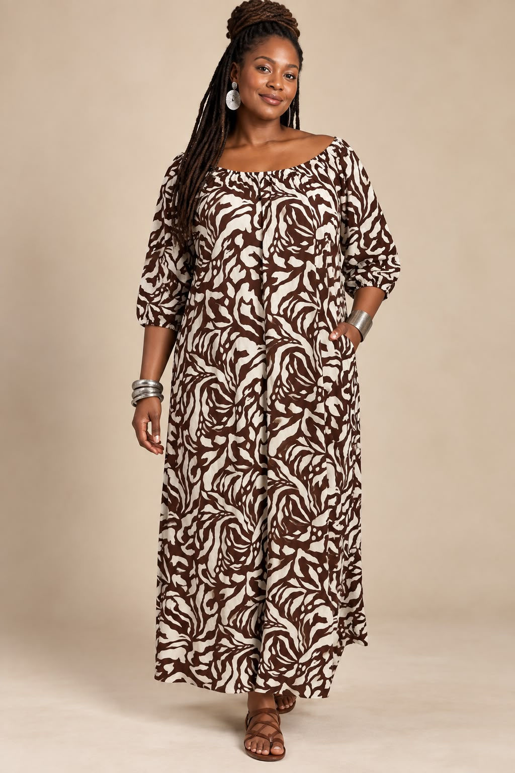 Rayon Floaty Boho Dress