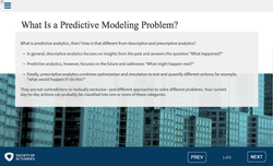 Predictive Analytics: Intro