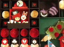 Rabbit and Mad Hatter detail