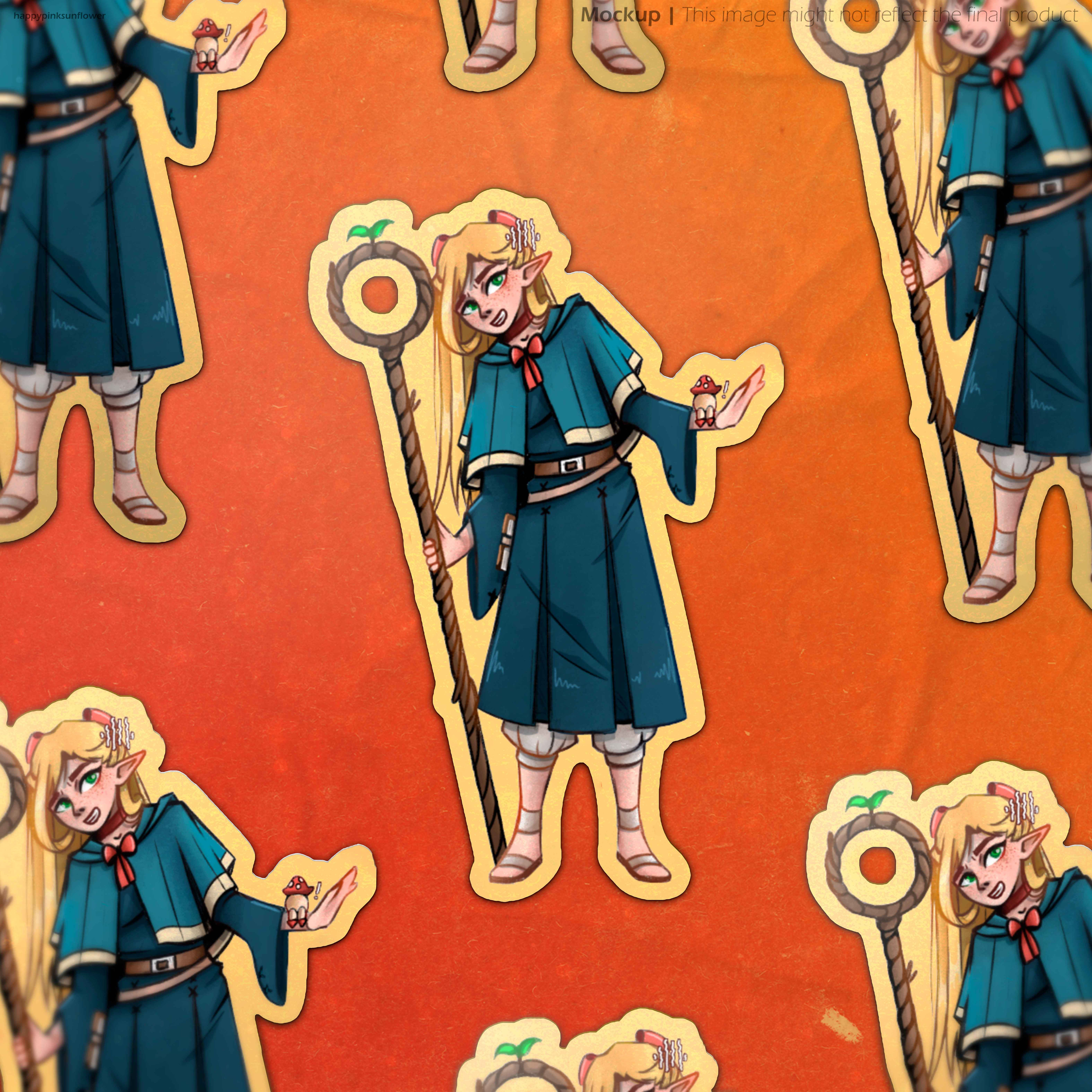 Stickers | Dungeon Meshi | Marcille