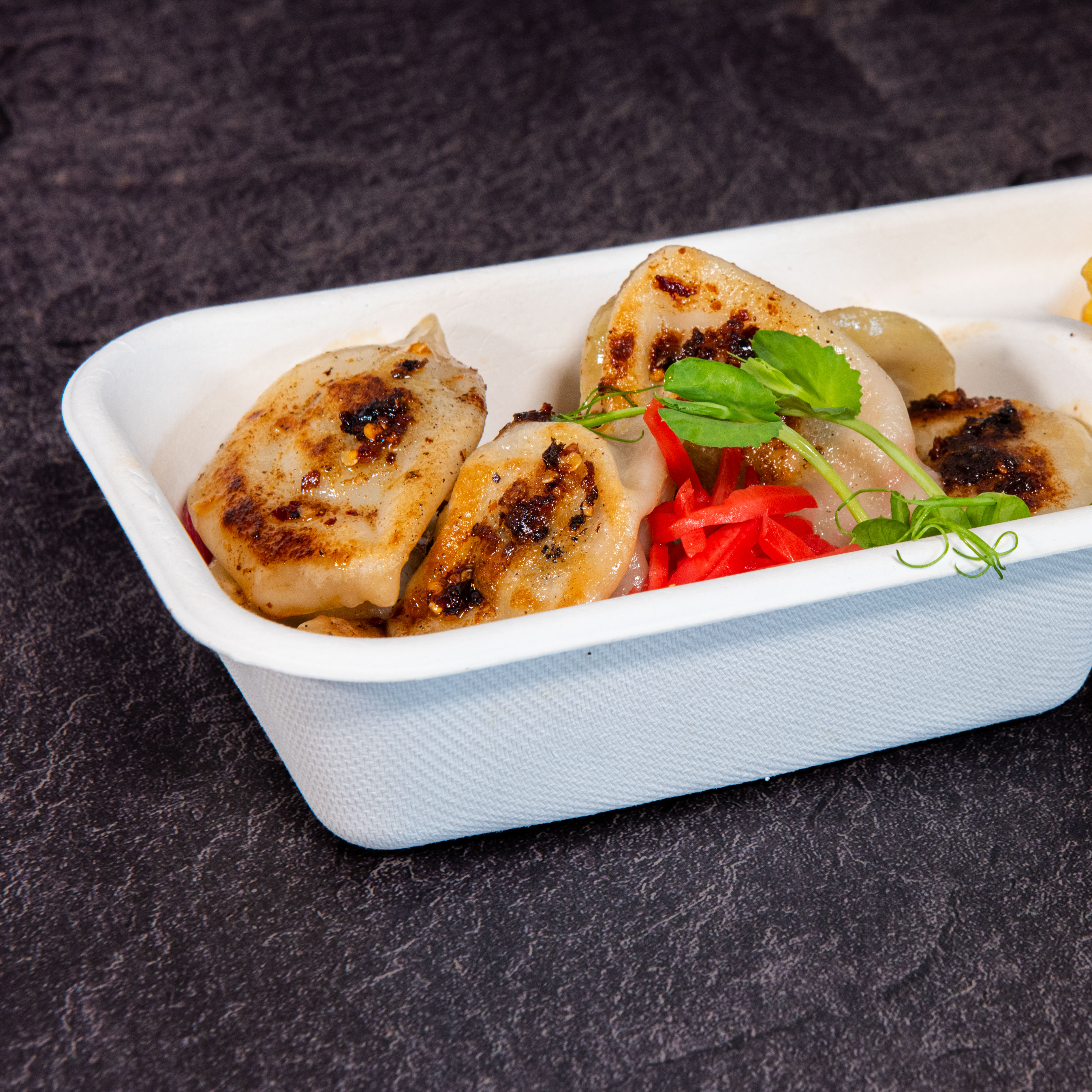 Arranged Food and Objects