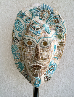 Garten-Deko, Maske