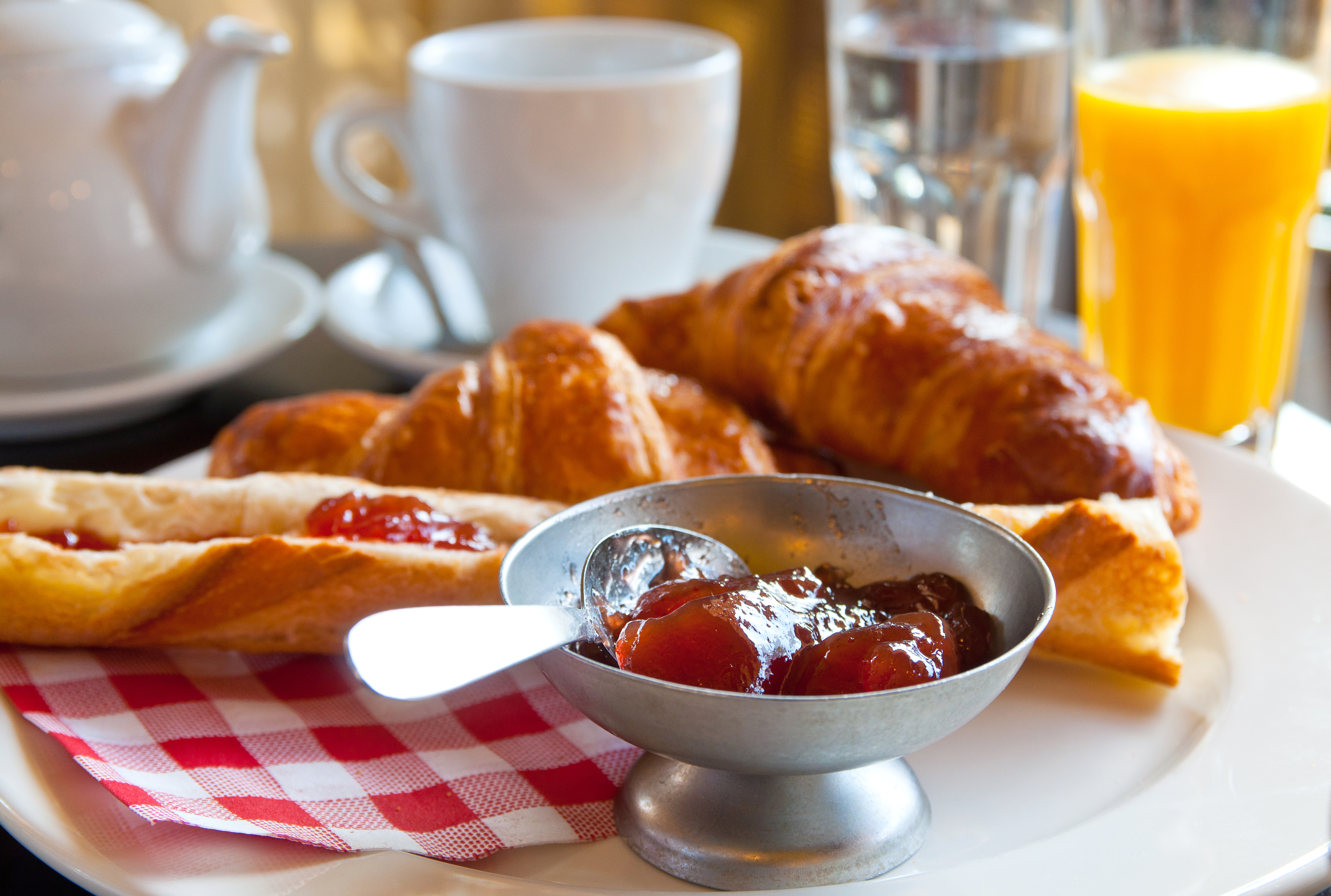 Croissants and Jam