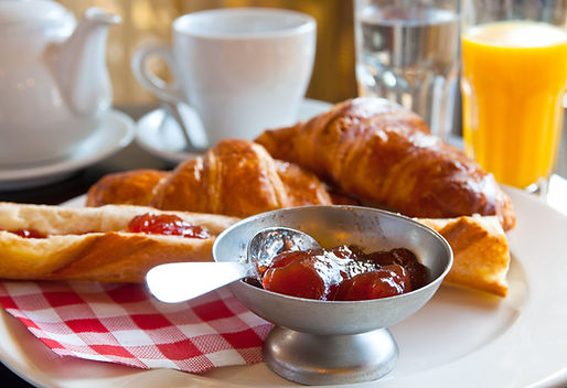 Tartine de petit-déjeuner français