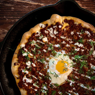 Turkish Inspired Pizza