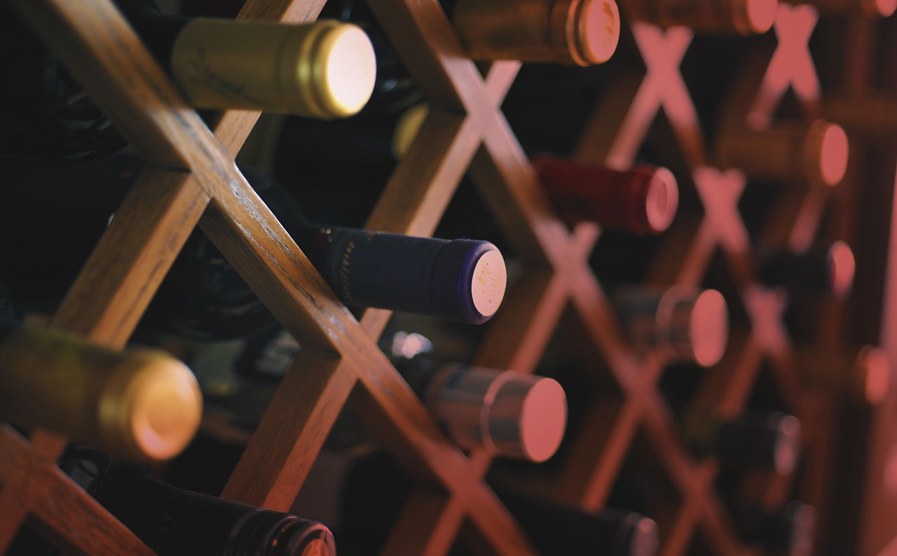 Bouteilles de vin