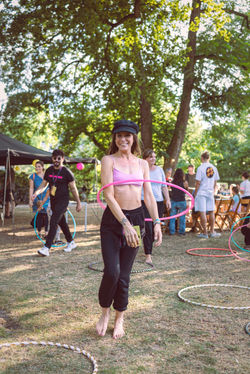 Hoopdance Workshop, Schlossgarten Münster