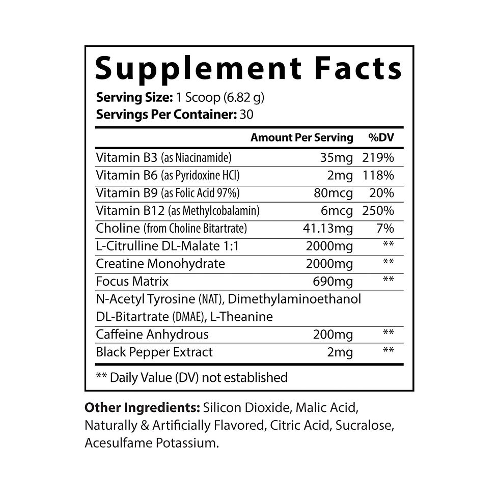 Thumbnail: TMagicHandz® Pre-Workout Supplement, Fruit Punch (204g, 7.1oz)