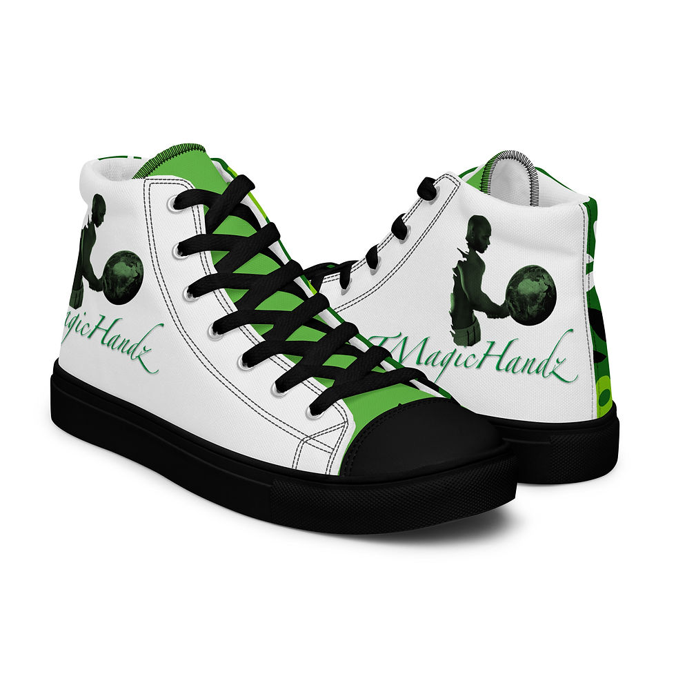 Thumbnail: TMagicHandz® Women’s High Top Canvas Shoes