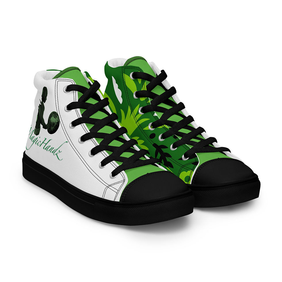 Thumbnail: TMagicHandz® Women’s High Top Canvas Shoes