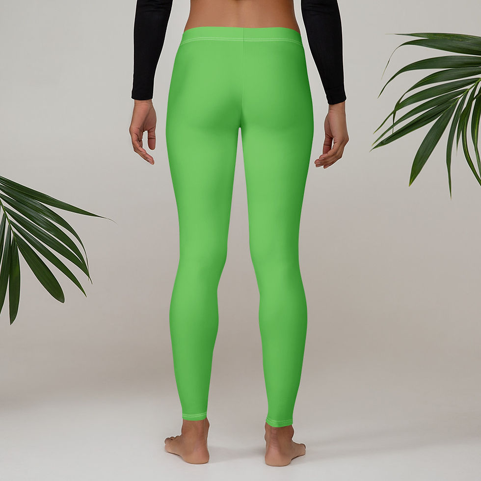 Thumbnail: TMagicHandz® Women's Leggings (Green/White)