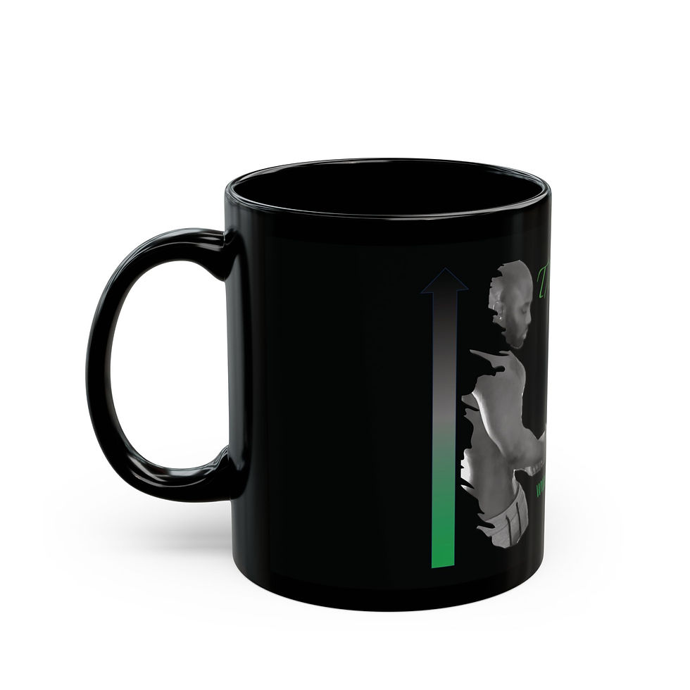 Thumbnail: TMagicHandz Black Massage Therapy Mug - 11 oz